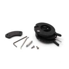 Polarisator D, drehbar mit Farbglasträger 