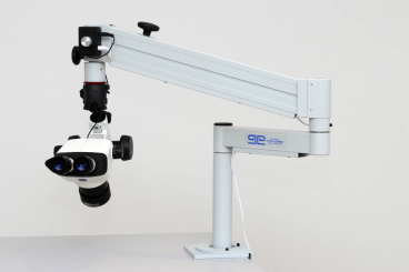 ZEISS Stemi 355 Mikroskop-Set mit Flexi Tischstativ, Kugelkopf, Trieb & LED Senkrecht-Beleuchtung 