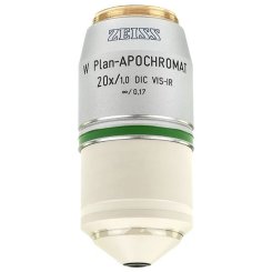 ZEISS Objektiv W Plan-Apochromat 20x/1,0 DIC D=0,17 M27 75mm 