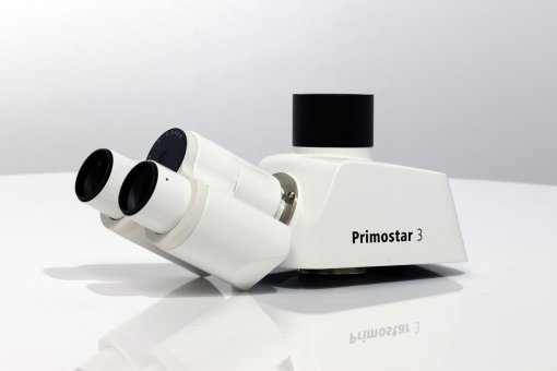 Binokularer Fototubus 25°/20 (50:50) für Primostar 3, umgekehrtes Bild 