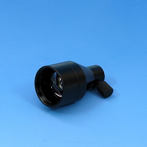 Fokussiervorsatz ohne Filter für Lichtleiter bis zu 6mm 