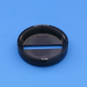 Spaltblende 5 mm PlasDIC für Kondensor (40x/63x) 