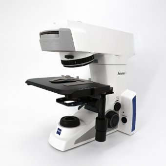 ZEISS Mikroskop-Stativ Axiolab 5, DL, 5x H kodiert, Kreuztisch 75x30 R – für Axiolab 5 