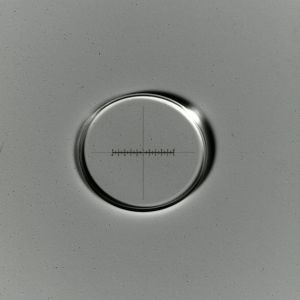 Strichkreuzmikrometer 10:100, d=21 mm 