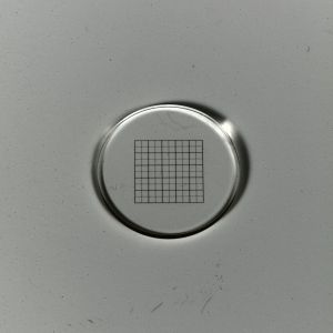 Netzmikrometer 10x10/5:10, d=21 mm 
