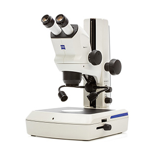 ZEISS Stemi 508 Mikroskop-Set mit Stativ M LED, Einzel-/Doppelspot- und Ringleuchte K LED 