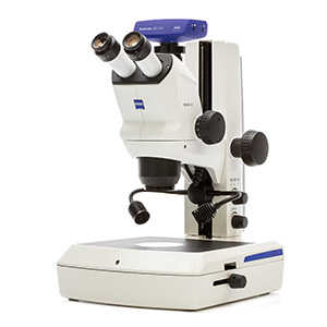 ZEISS Stemi 508 trino Mikroskop-Set mit Stativ M LED, Einzel-/Doppelspot- und Ringleuchte K LED 