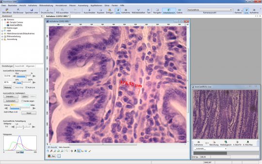 Zeiss Axiovision Mikroskopie-software 