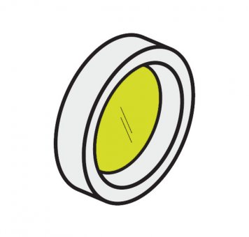 Farbfilter für EasyLED Spotlight gelb