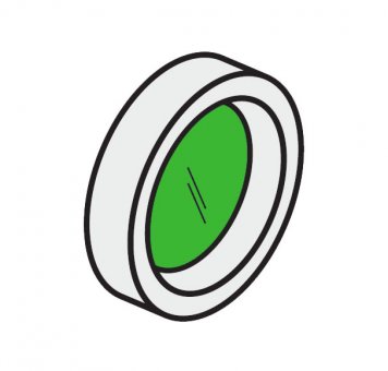 Farbfilter für EasyLED Spotlight grün