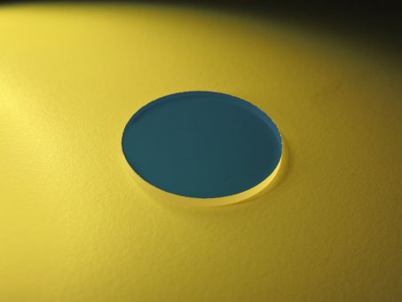 Einlegefilter / Farbfilter Blau für Schott Lichtquellen KL1500/1600 LED / LED+, KL2500 LCD / LED