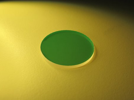 Einlegefilter / Farbfilter Grün für Schott Lichtquellen KL1500/1600 LED / LED+, KL2500 LCD / LED