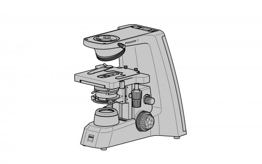 Primostar 3 Microscope stand Fix-Koehler rh 