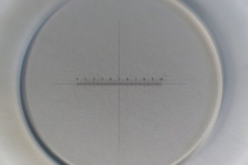 Strichkreuzmikrometer 10:100, d=25 mm, für Primostar 3 