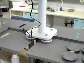 Stativ-Sonderanfertigung Sondertischhalterung 