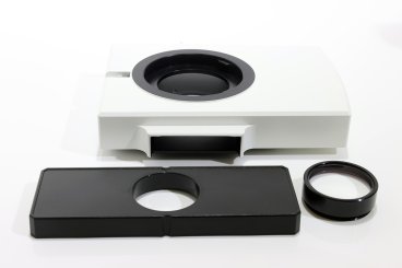 Zwischenplatte für Analysatorschieber 12x46 