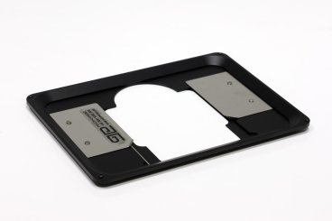 Einlegerahmen für zwei Objektträger 76x26 