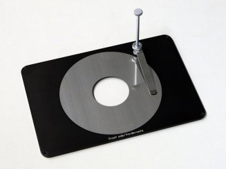 Tischlochblende, Metall; 160x110 mm, d=36 mm 