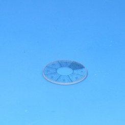 Gefügevergleichsplatte Single grains (I), d=26 mm 
