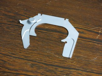 Objekthalter basic für Einhandbedienung mit Federhebel links 