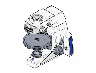 Mikroskop Stativ Axiolab 5, DL Pol Konoskopie 5x H Pol kodiert 