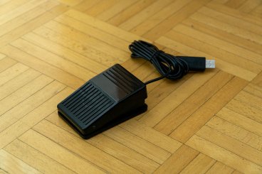 USB-Fußschalter, Auslöser für Mikroskopkameras 