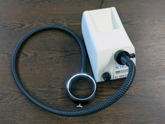 Kaltlichtquelle Schott KL 1600 LED mit Spaltringlicht 