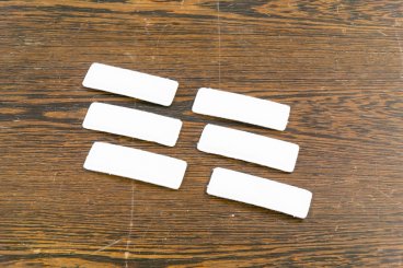 Set: 6x Textilpad klein zu Kopflupe KS 