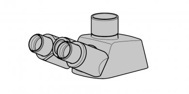 Binokularer Fototubus 25°/20 (50:50) für Primostar 3, umgekehrtes Bild 