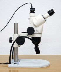 Stemi 2000-C mit MikstaLED Auflichtstativ und Kamera 