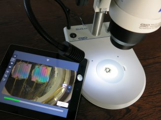 Stemi 2000-C Mit Kamera, MikstaLED Tischstativ und Ipad 