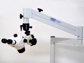 Flexi Tischstativ mit ZEISS Stemi 305 trino mit Kugelkopf 